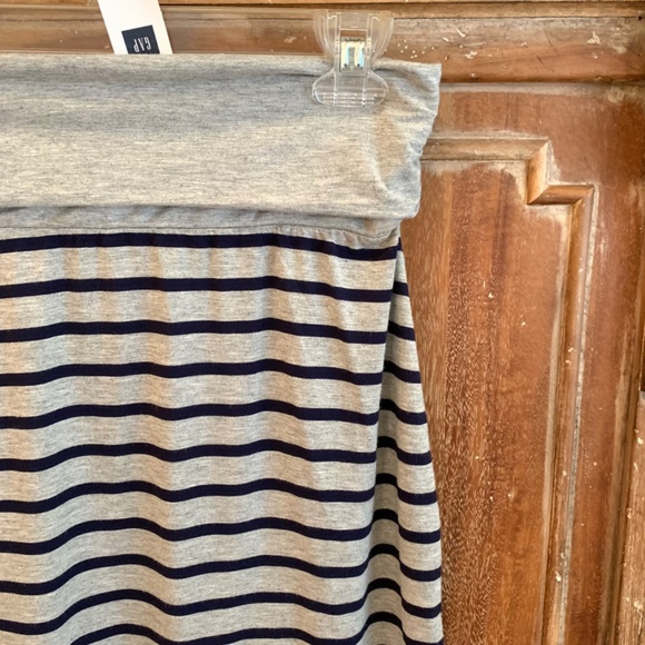 GAP Foldover Striped Stretch Skirt Size Small - Picture 4 of 11